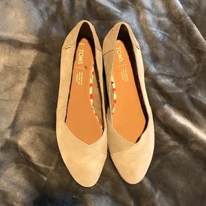 TOMS ballet flats.